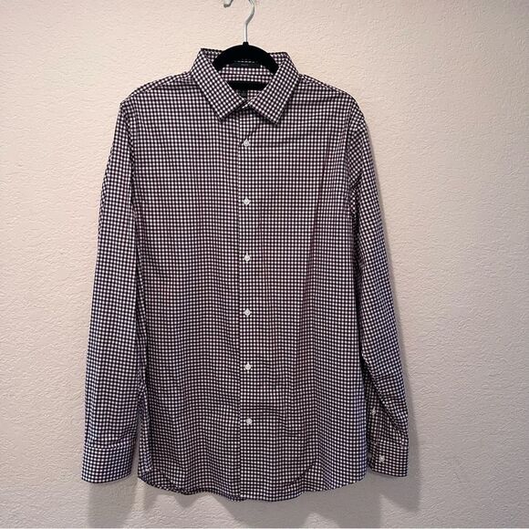 NWOT. Banana Republic Button Down Dress Shirt. Slim Fit. Tall Large. - Picture 2 of 7